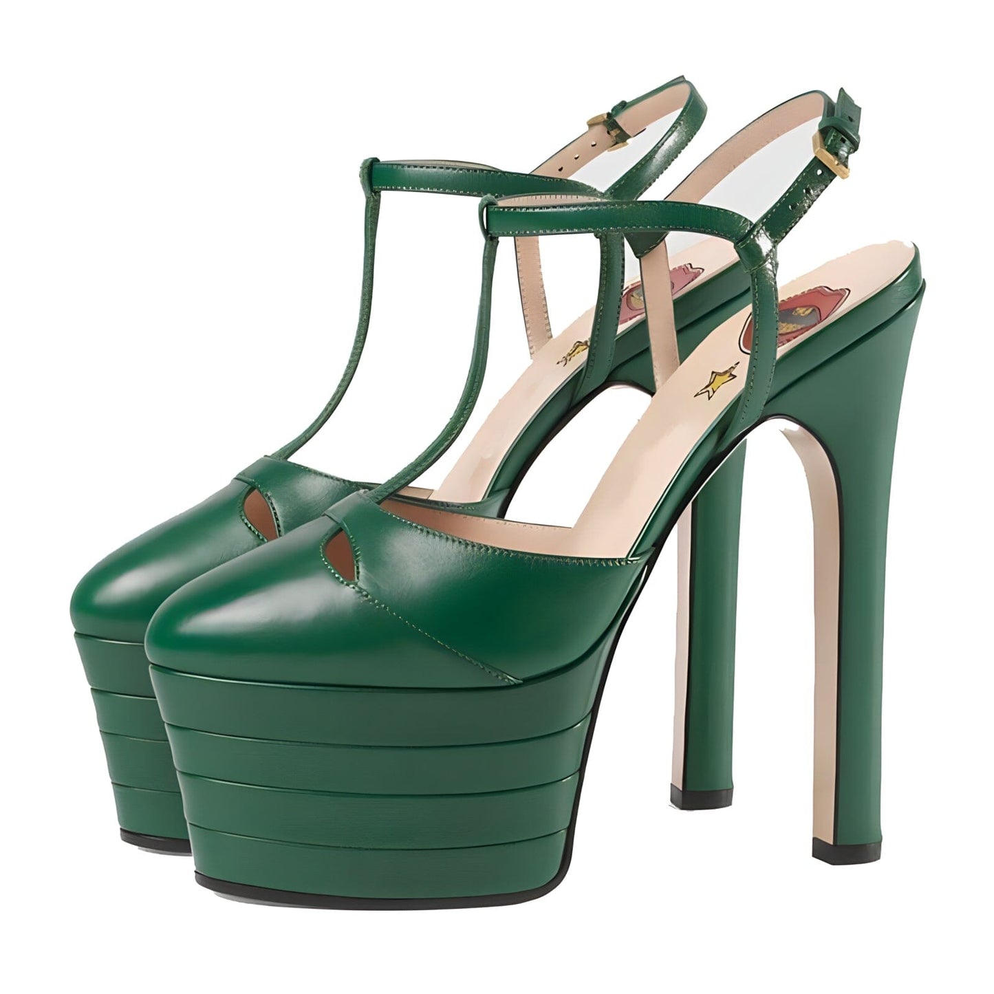 The Amari Platform High Heel Pumps - Multiple Colors