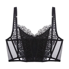 Daliah Mesh Lace Corset Top