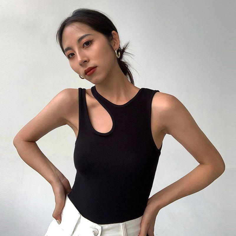 Forbidden Asymmetric Cut Out Top