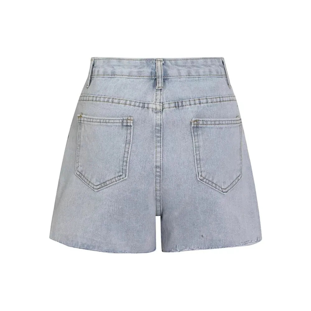 The Nashville High Waist Denim Shorts