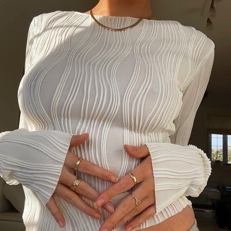 Fave Long Sleeve Ruched Top