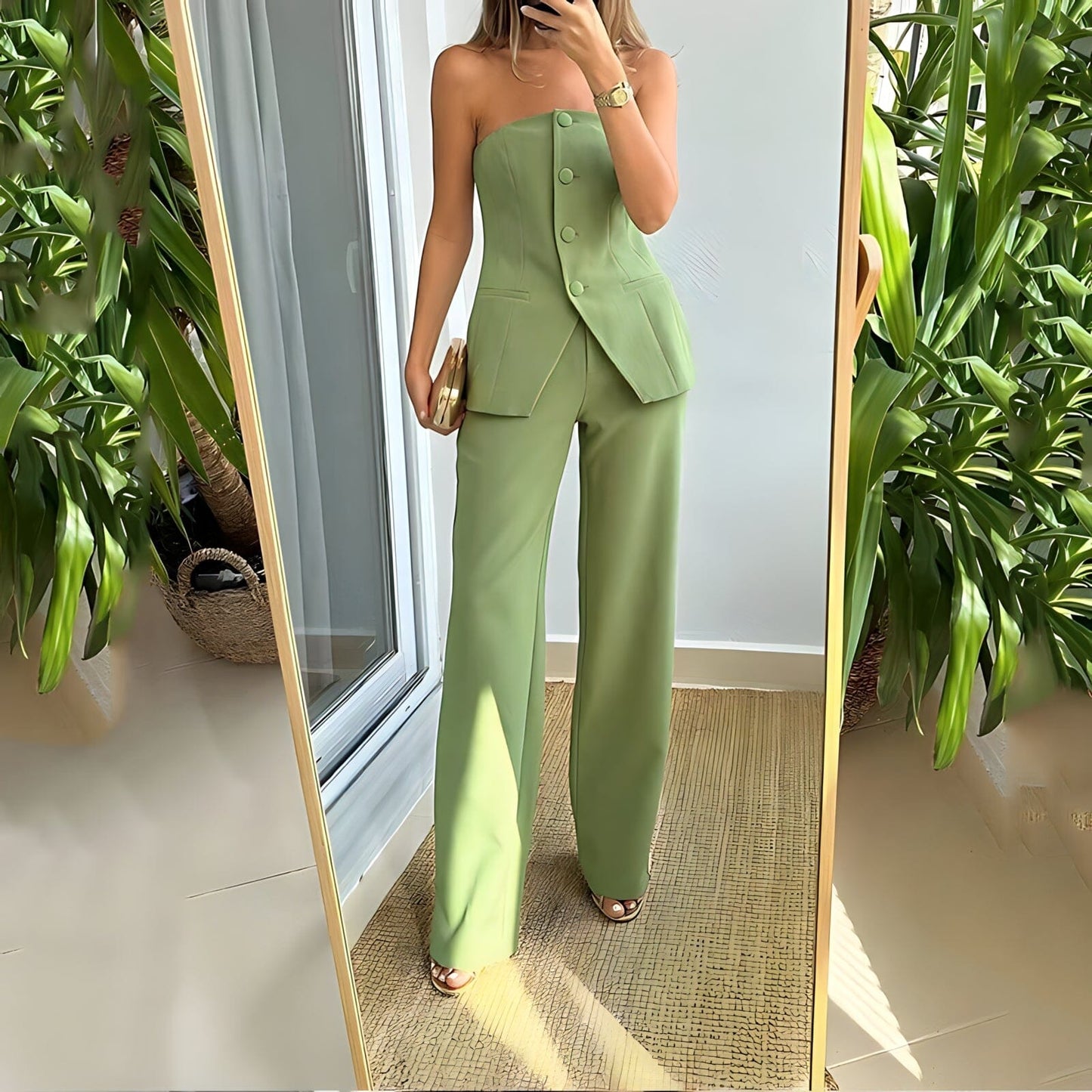 The Anneliese Sleeveless Jumpsuit - Multiple Colors