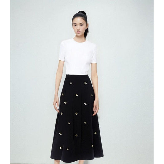 The Galadriel High Waist Pleated Skirt - Multiple Colors