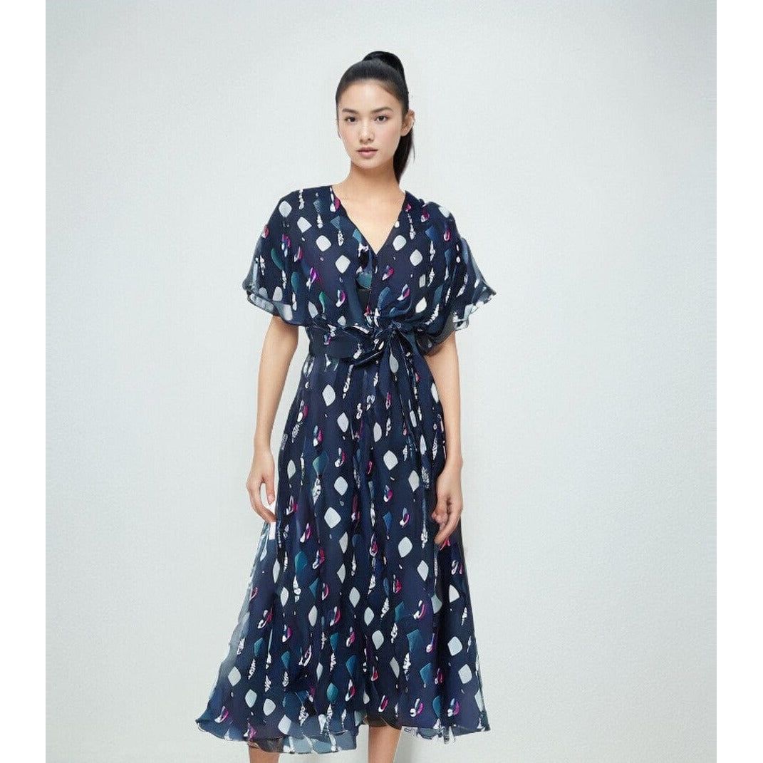 The Vana Short Sleeve Dress