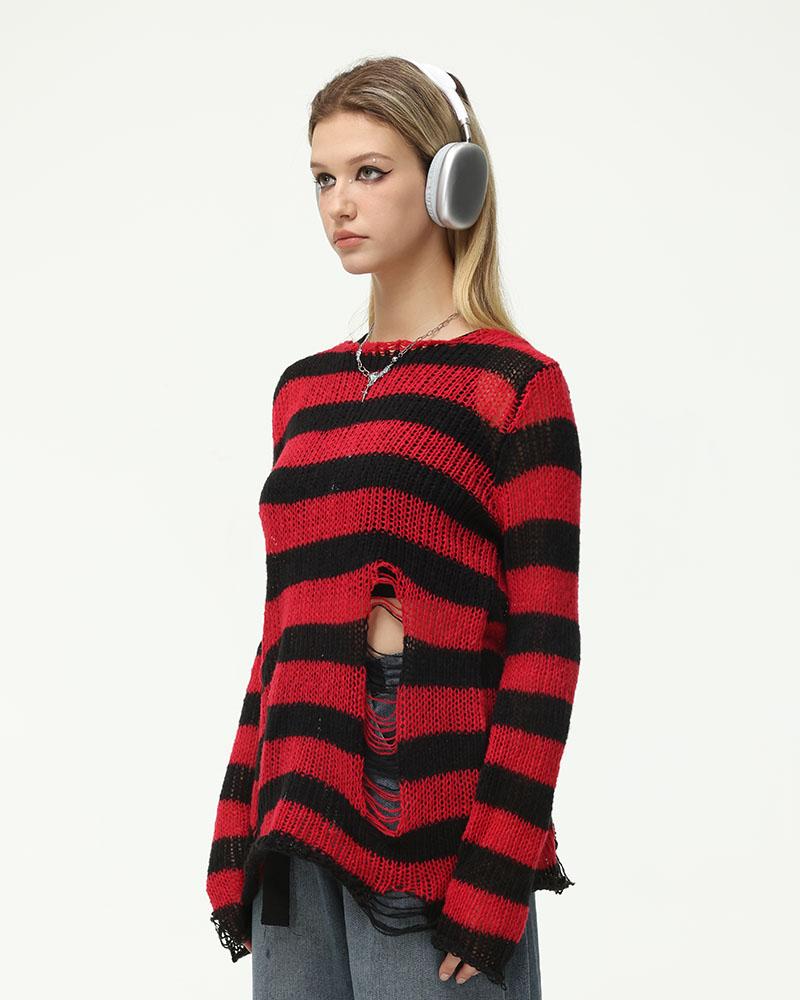 Congeniator Menace Striped Sweater