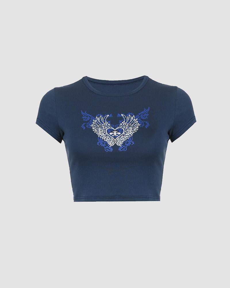 Glowater Graphic Baby Tee