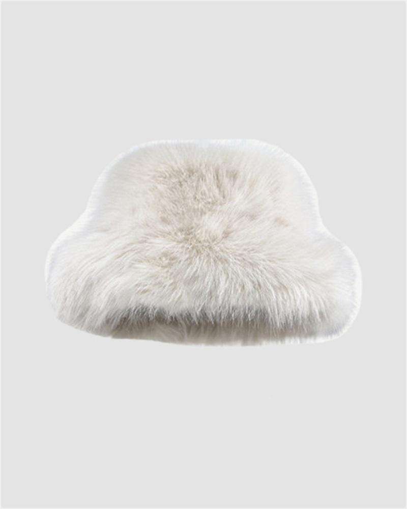 Fur Insulated Fisherman Basin Hat