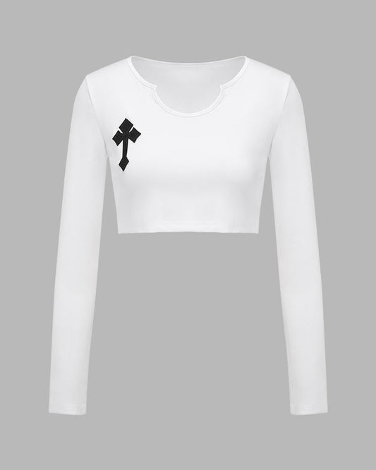 Baddie Crossing Baby Long Sleeves Top