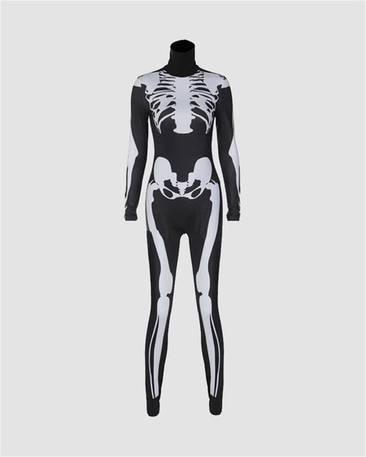 Halloween Skeleton Jumpsuit