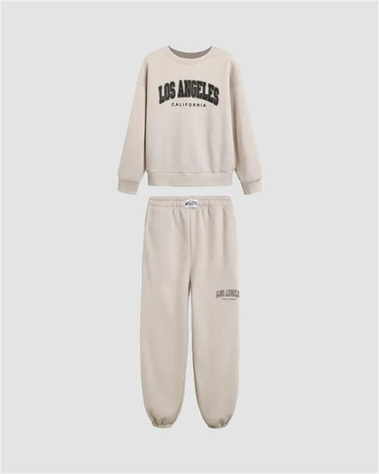 LOS ANGELES Fleece Tracksuit Set