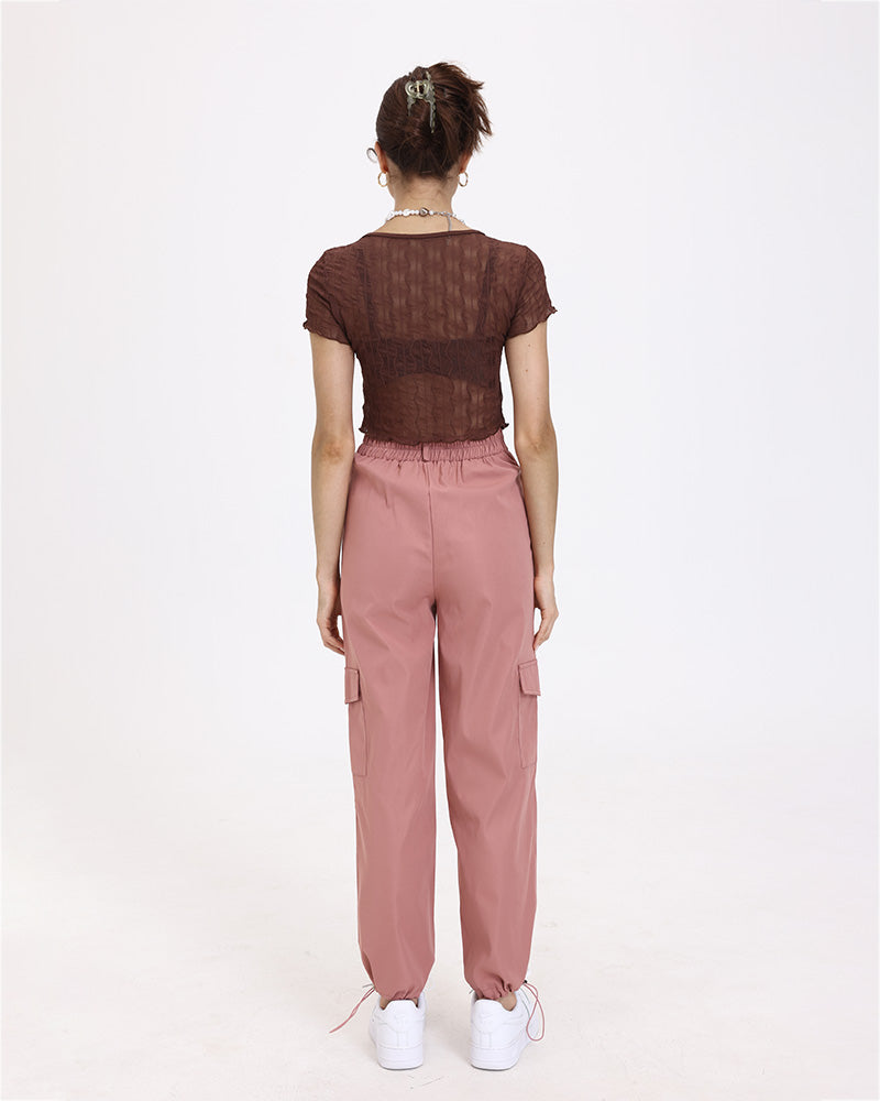 Slouch High Waisted Trousers