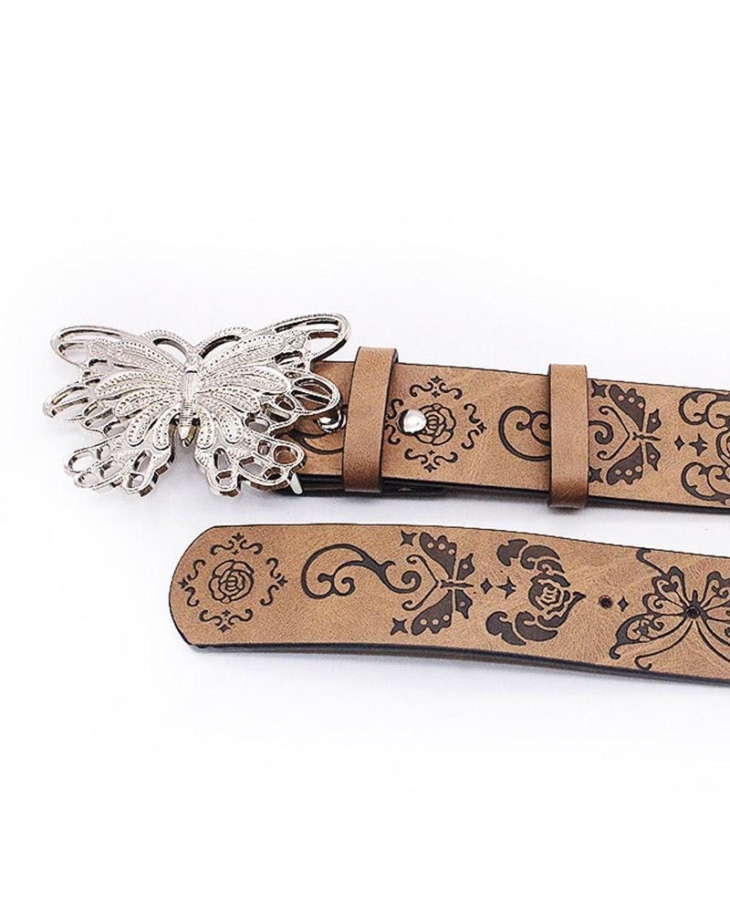 Butterfly Western Belt