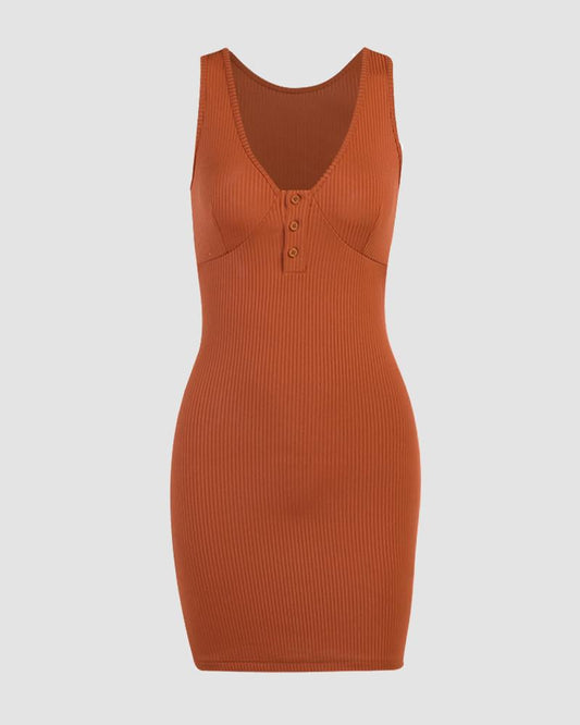 Ophelia Plunging Bodycon Dress