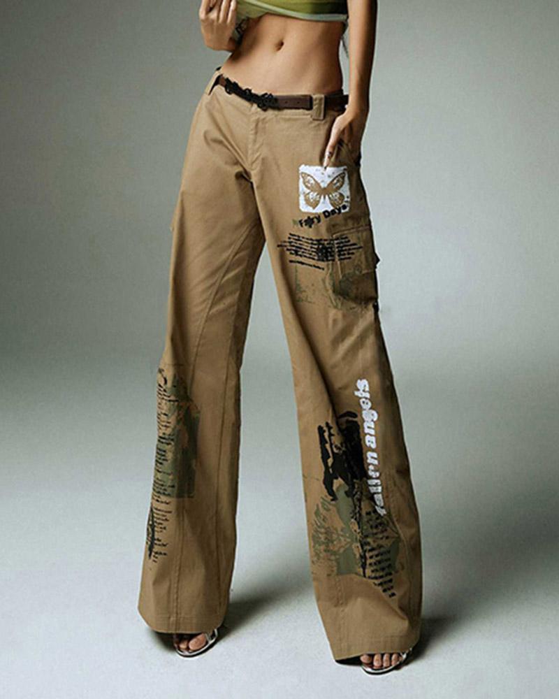 Aesthetic Grunge Cargo Pants