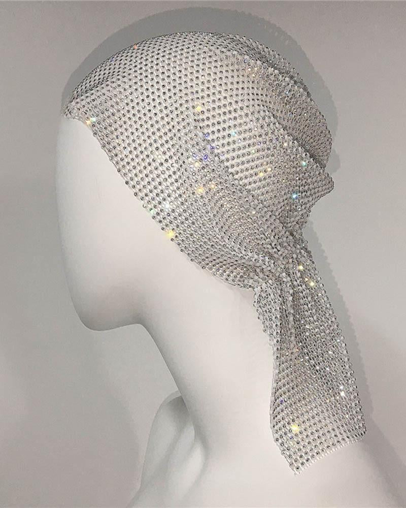 Metallic Shine Hair Cap