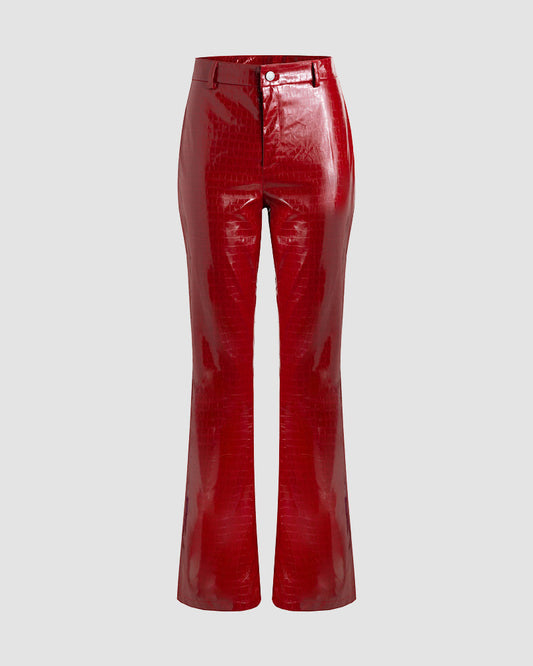 Red Herring PU Pants