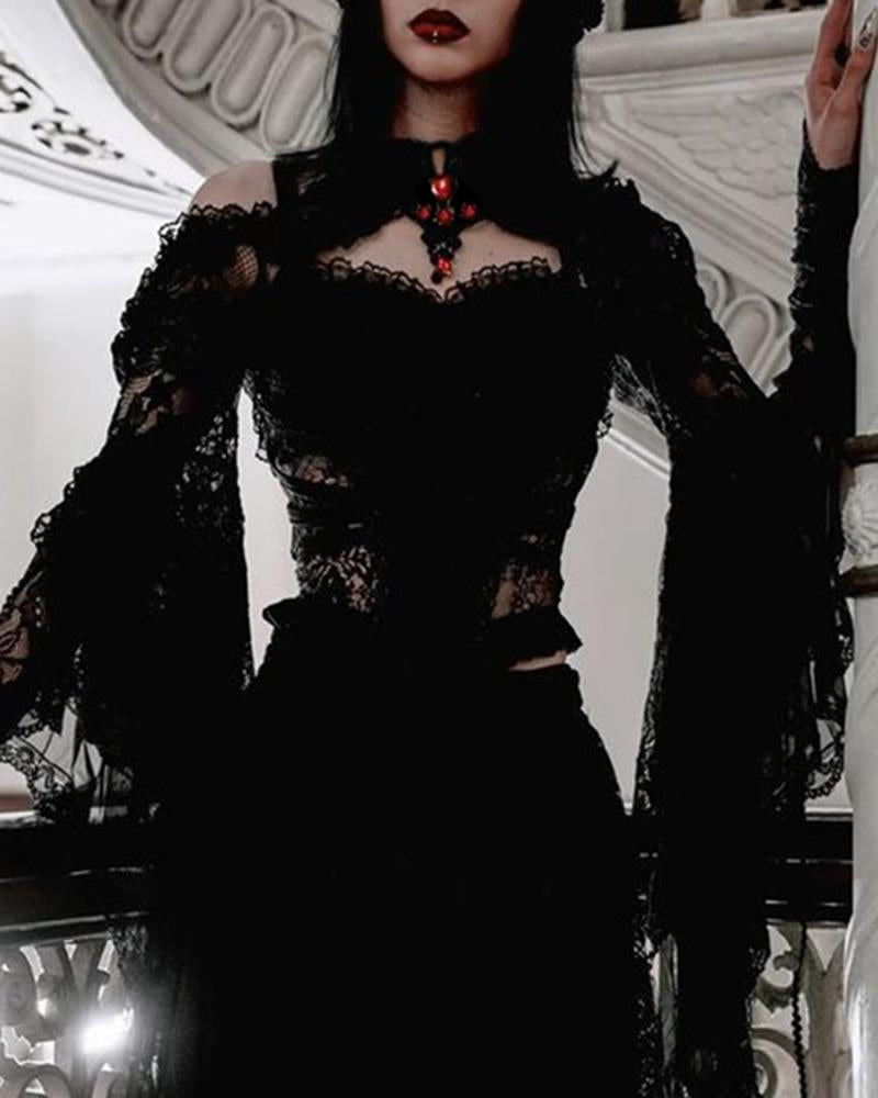 Halloween Gothic Lace Bolero