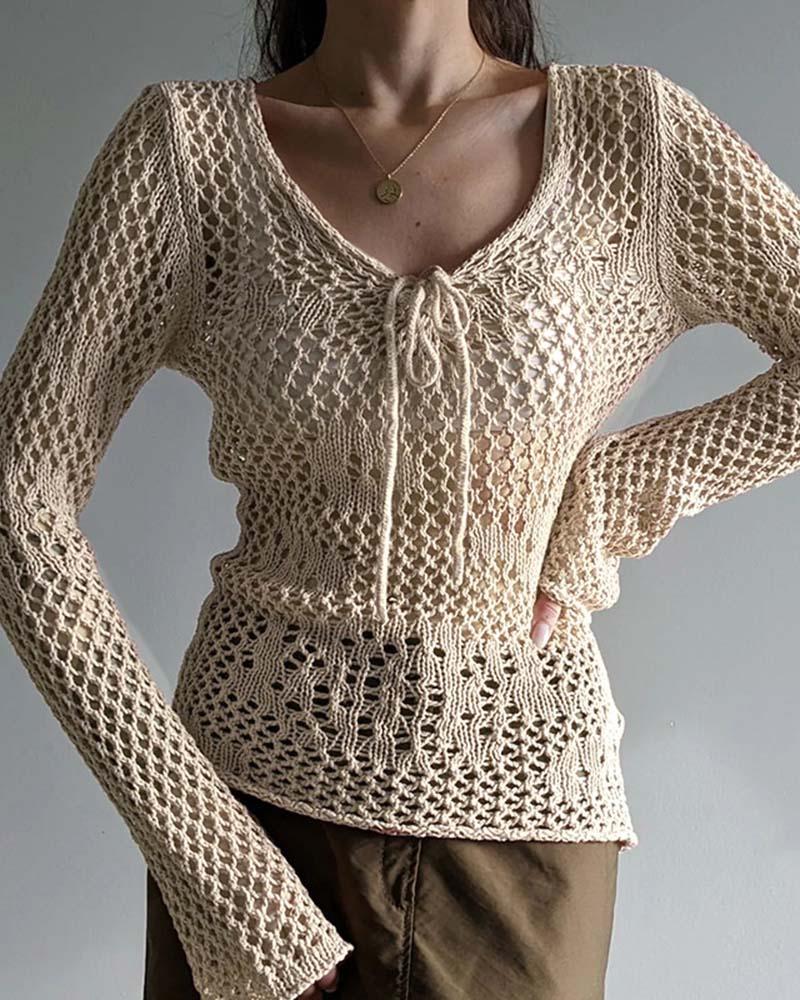 Check Me Out Crochet Top