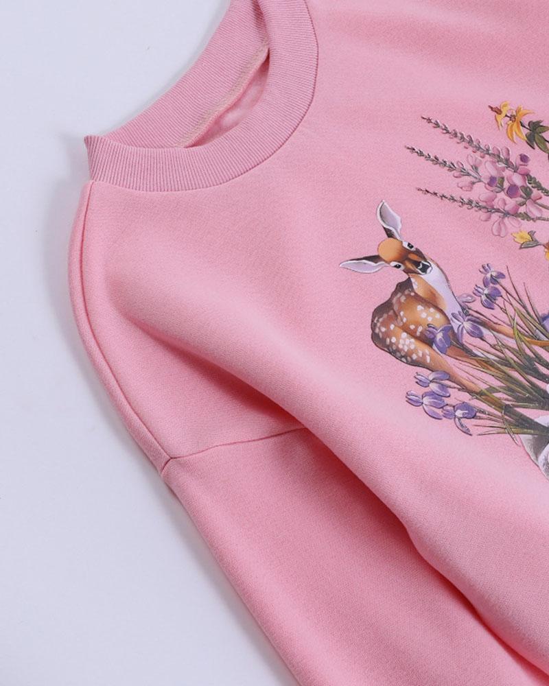 Floral Garden Sweatshirt