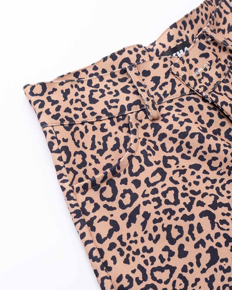 Leopard Prowl Flare Pants