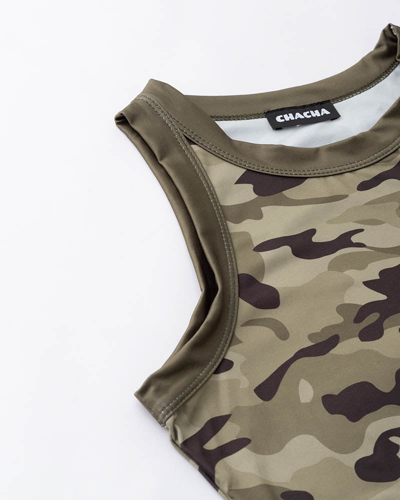 Desert Dunes Camo Tank Top