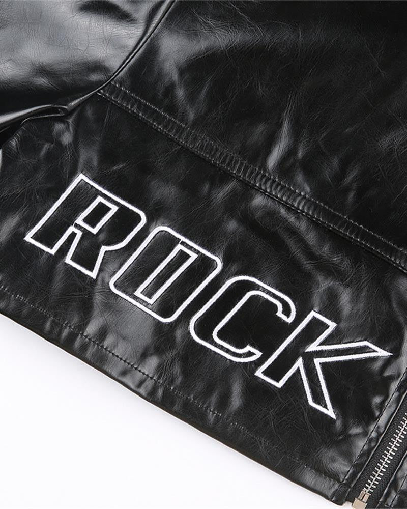 Steamgal Rockmore Pleather Jacket