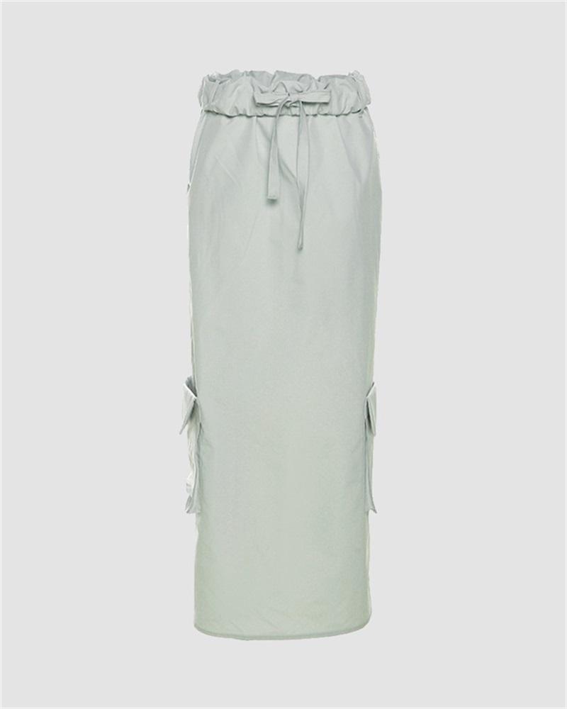 Amiphite Maxi Cargo Skirt