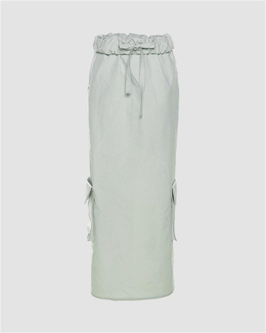 Amiphite Maxi Cargo Skirt