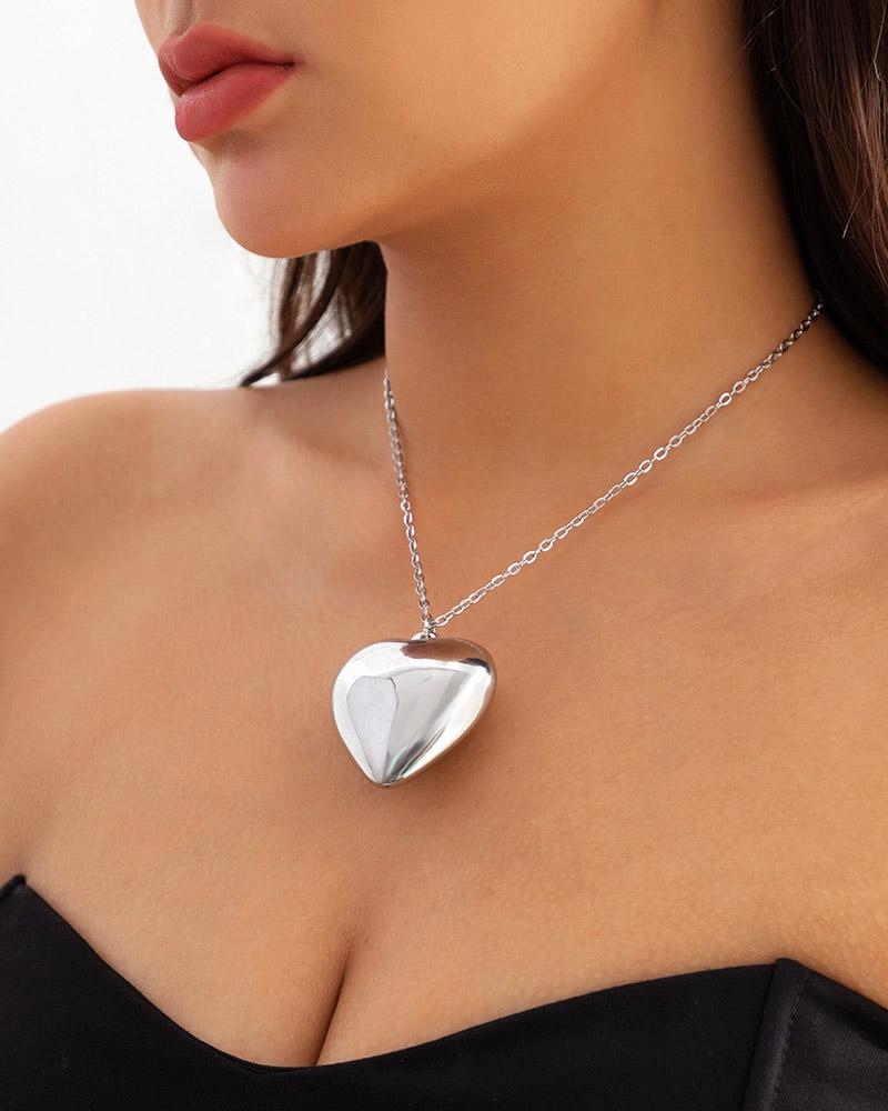 Jexa Heart Locket Necklace