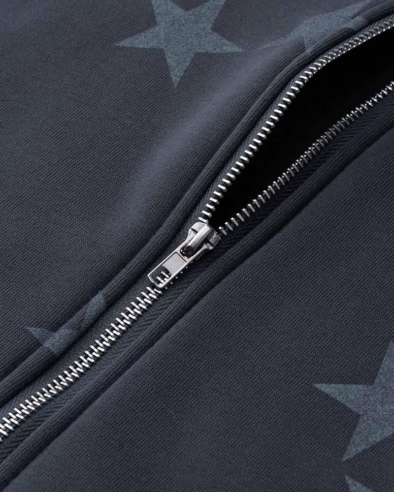 Star Squad Navy Zip Hoodie