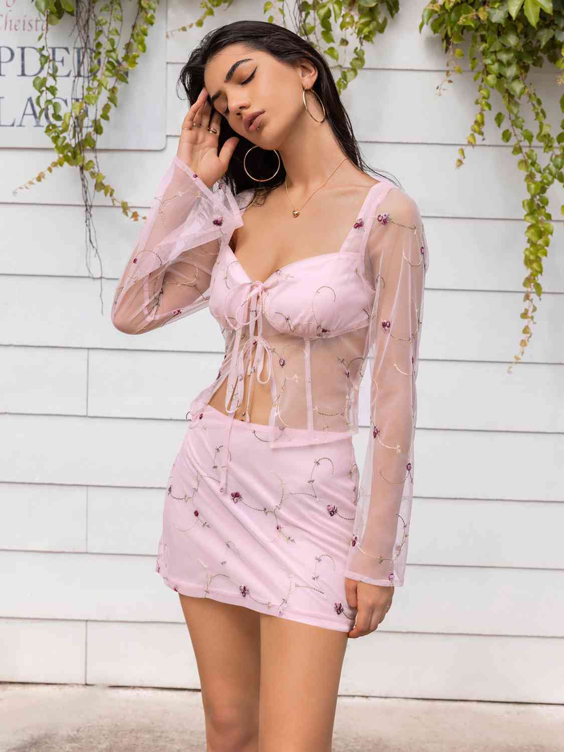 Floral Fantasy Matching Set