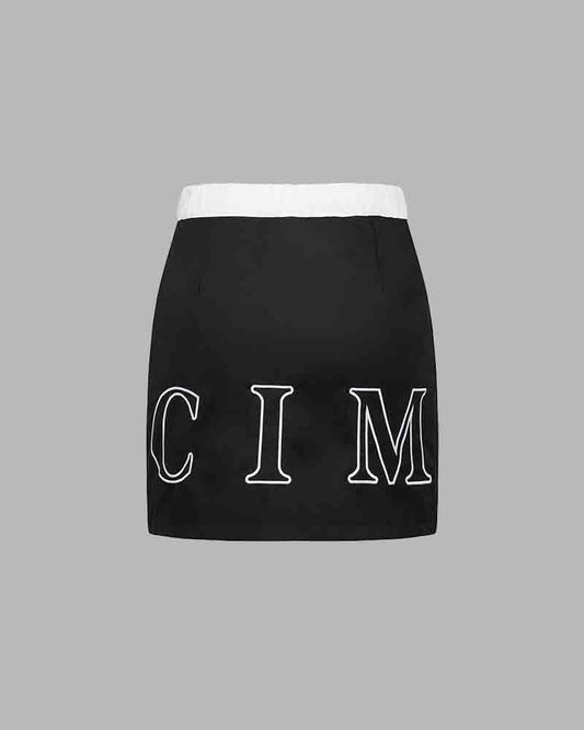 Gcimzero Cityjump Biker Button Skirt