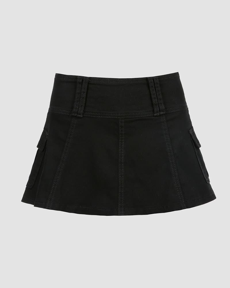 Micro Mini Time Capsule Skirt