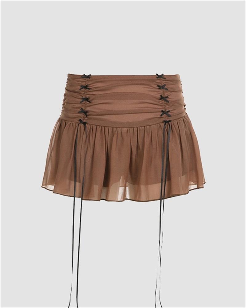 Caliadne Ruffle Balletcore Skirt