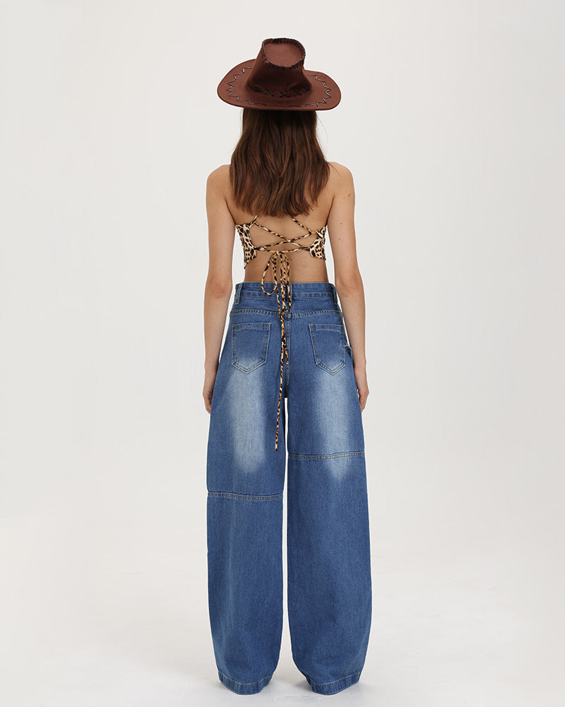 Hydra Wide Leg Denim Pants