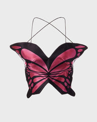 Scarlet Butterfly Top