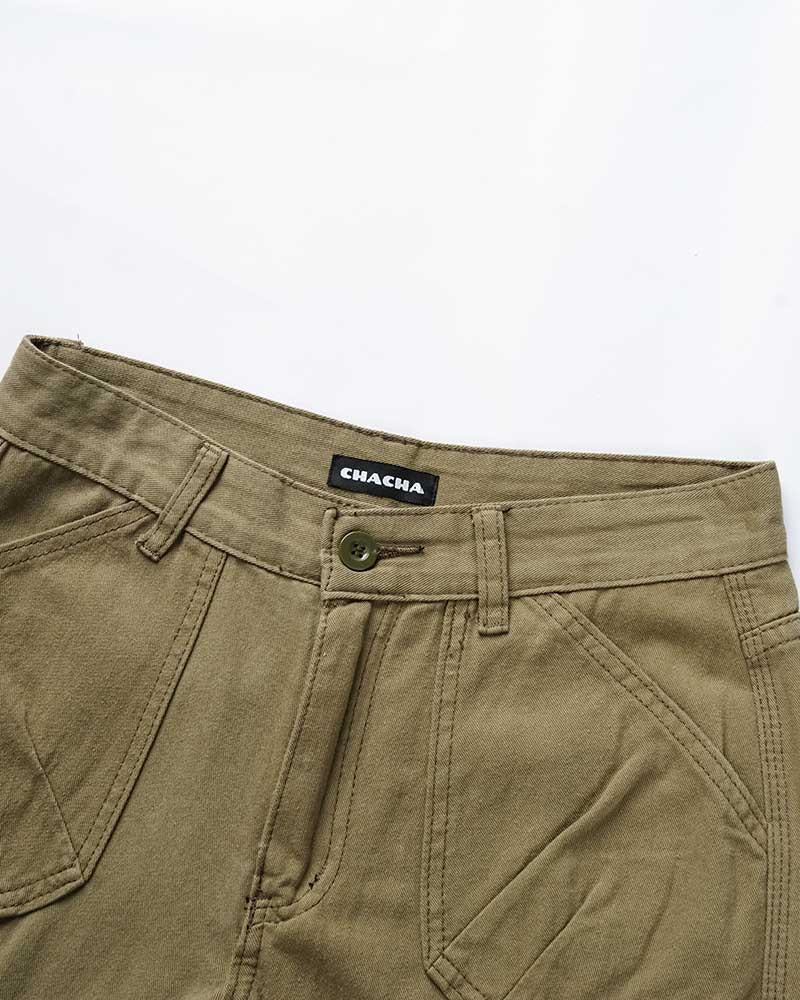 Wilderness Flame Belted Cargo Pants