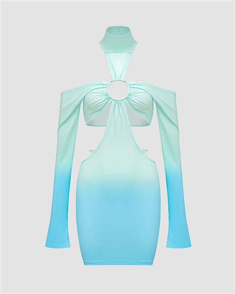 Sea Maiden Cut Out Dress