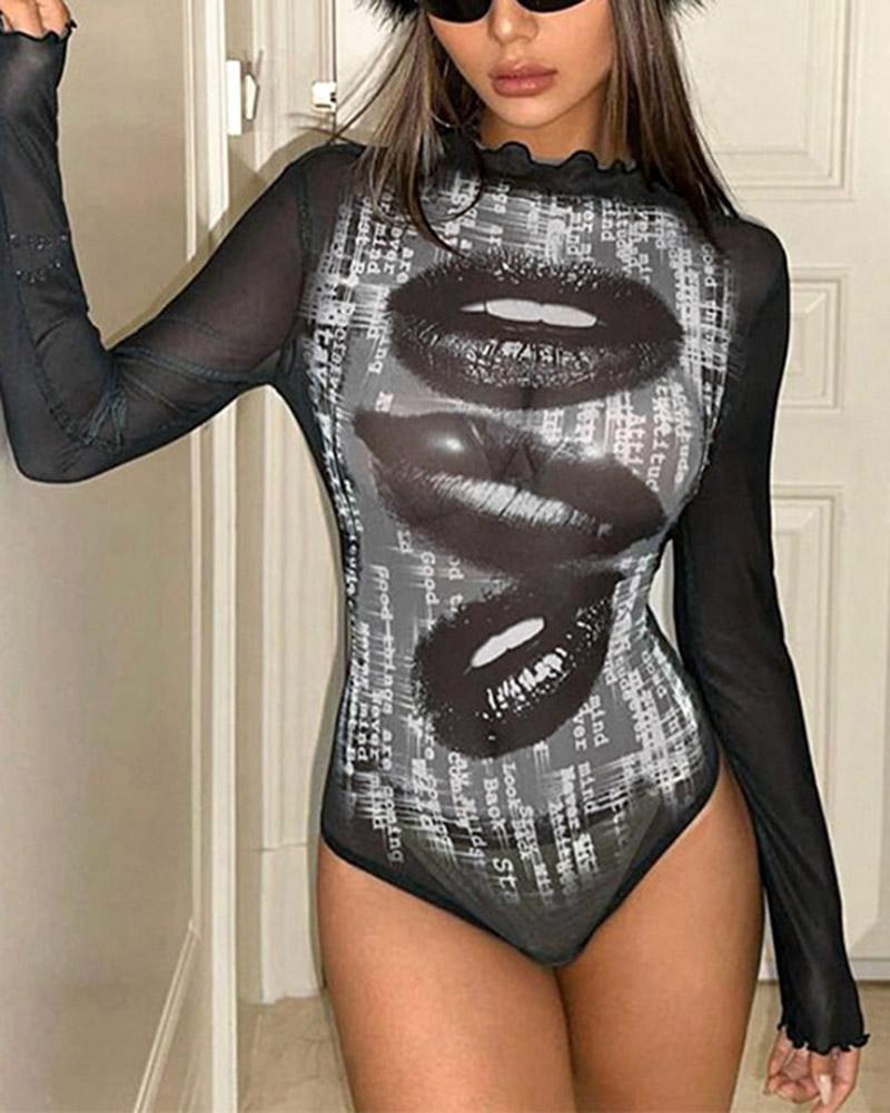 Lips On Me Bodysuit