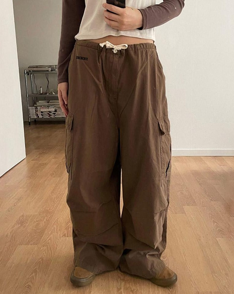 Rubble Town Oversized Cargo Pants