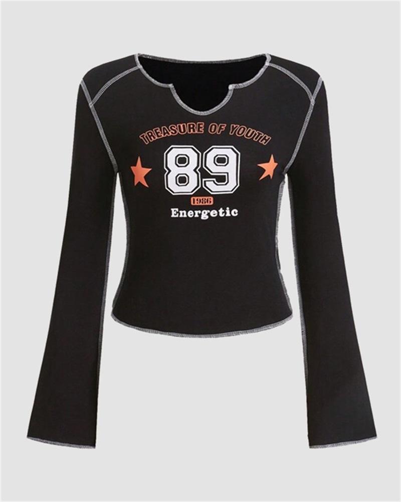 Number 89 Long-Sleeve T-Shirt