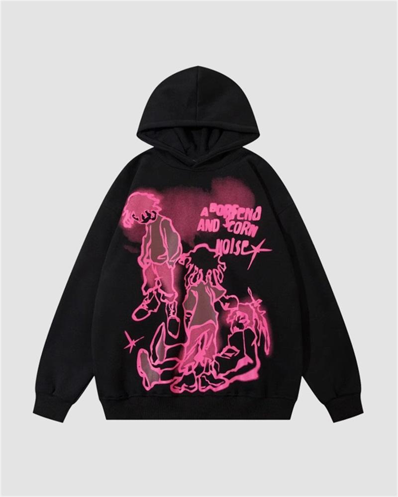 Boys And Girls Graffiti Hoodie