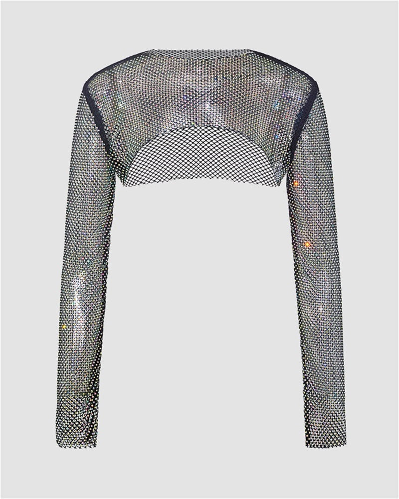 Cepheus Sequin Mesh Bolero