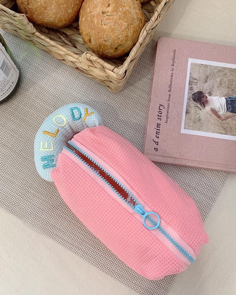 Melody Pastel Contrast Pencil Case