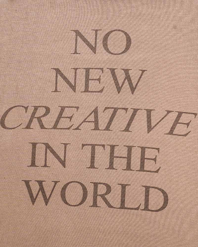 No New Creative Graphic Top