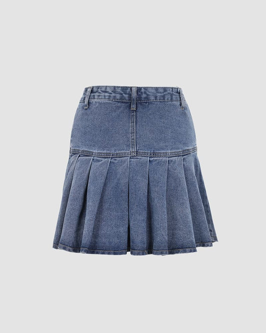 Bratty Pleated Skirt