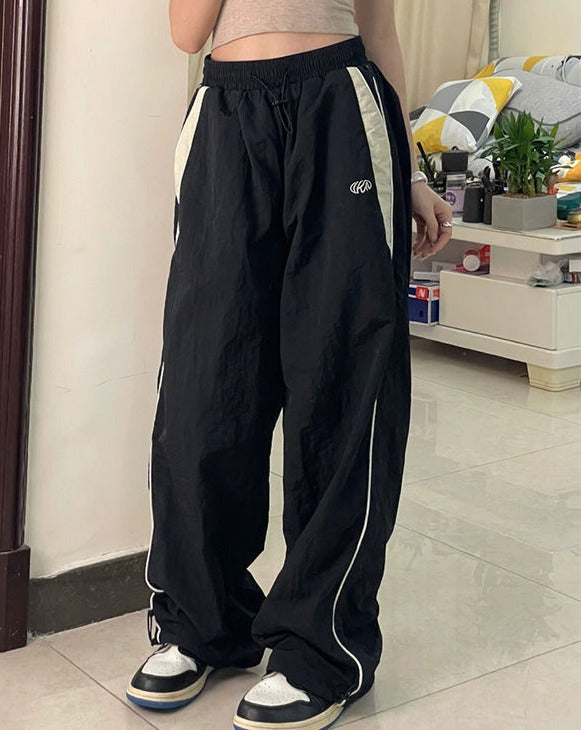 Smog Lines Parachute Jogger Pants