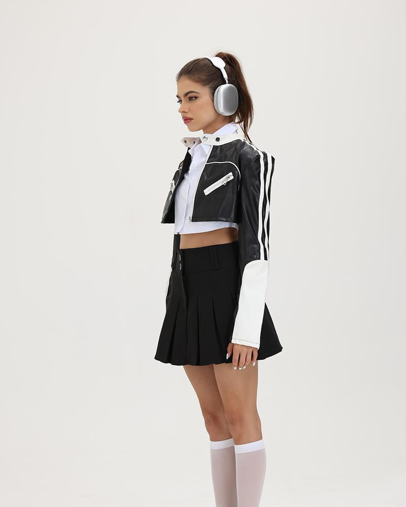 Cropped Racergirl Jacket