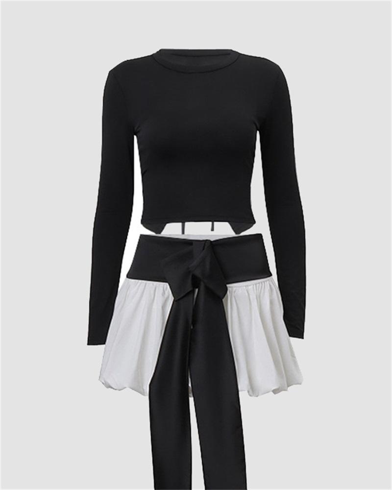 Ballet Bow Tie Coord Set