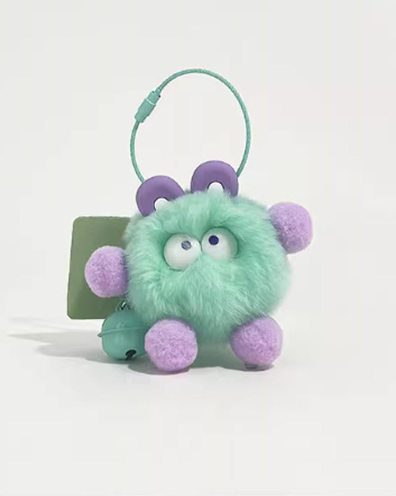 Fluffy Monster Buddy Keychain